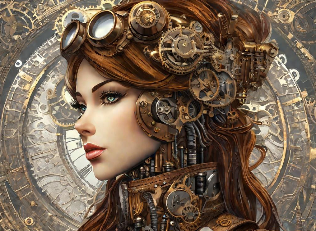 Omslag van het verhaal Het meisje van de duizend onderdelen van Jorrit de Klerk