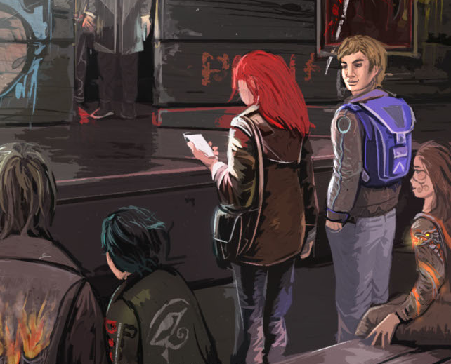 Omslag verhalenbundel Pake Pollok en andere verhalen van Joost Uitdehaag